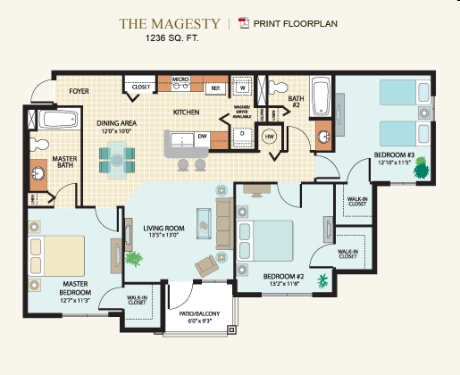 Kensington Gardens Apartments | Riverview, FL Apartments For Rent