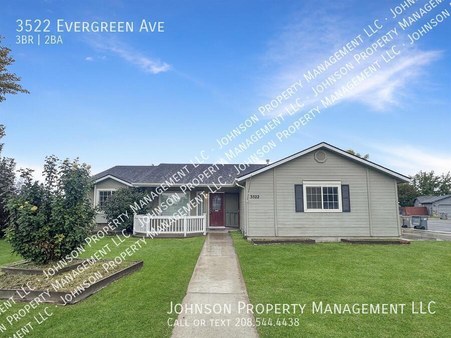 3522 Evergreen Ave in Nampa, ID - Building Photo