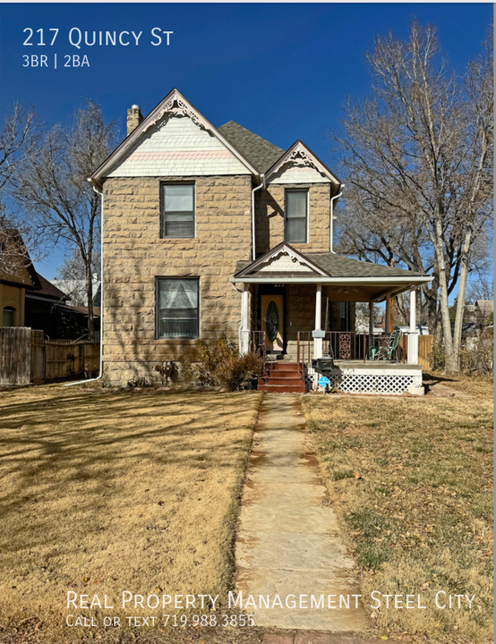 217 Quincy St in Pueblo, CO - Foto de edificio