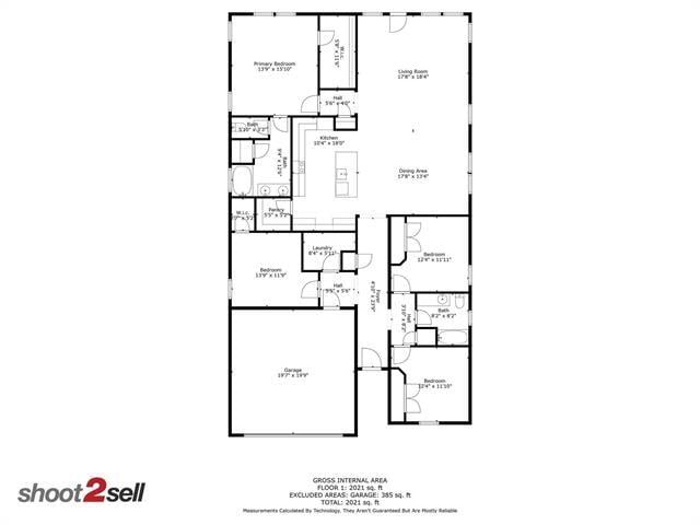 property at 1201 Catclaw Rd