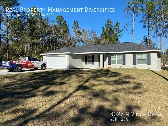 8027 N Vince Dr in Citrus Springs, FL - Building Photo - Building Photo