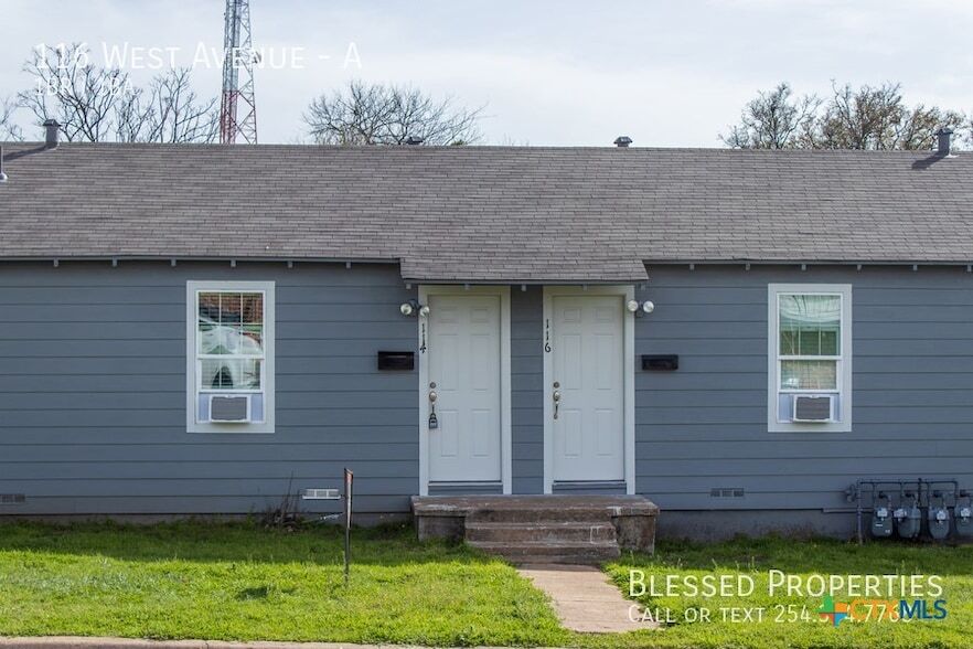 116 W Avenue A, Unit A in Killeen, TX - Building Photo