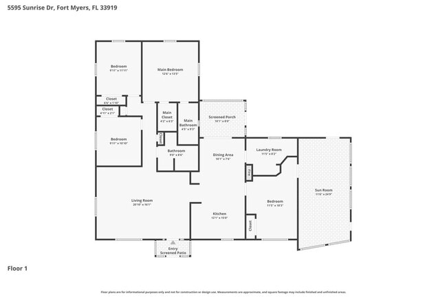 5595 Sunrise Dr in Ft. Myers, FL - Foto de edificio - Building Photo