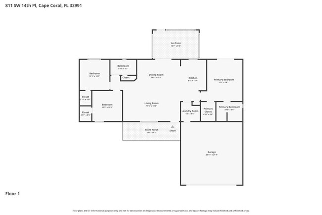 811 SW 14th Pl in Cape Coral, FL - Foto de edificio - Building Photo