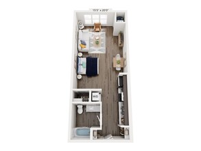 Living Fully Sevierville in Sevierville, TN - Foto de edificio - Floor Plan