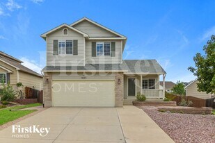 5823 Mesa Mountain Way in Colorado Springs, CO - Building Photo