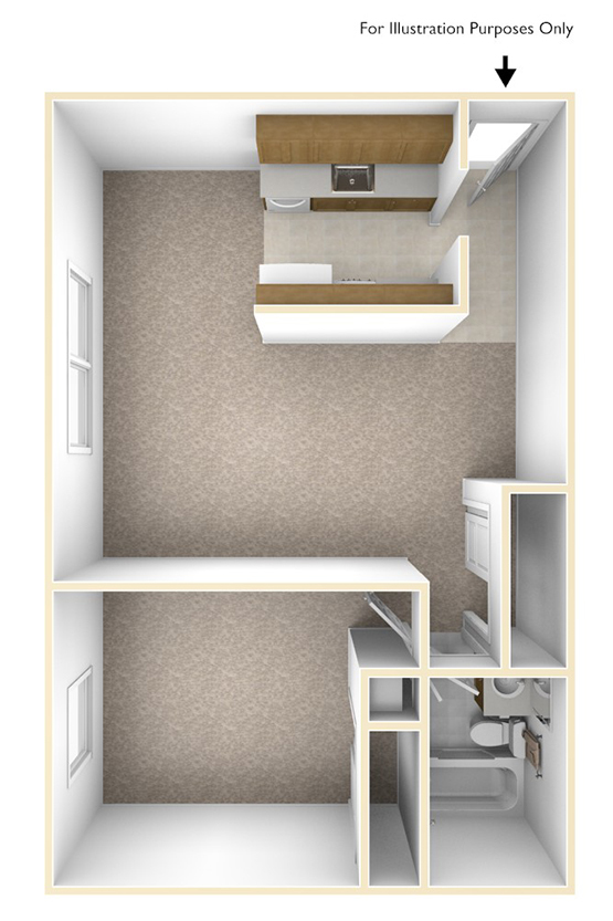 Tanglewood Apartments in Erie, PA - Building Photo - Floor Plan