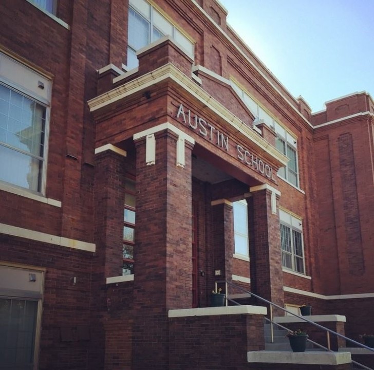 Austin School Lofts in Wichita Falls, TX - Building Photo