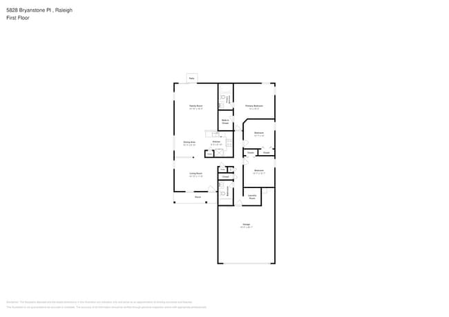 5828 Bryanstone Pl in Raleigh, NC - Foto de edificio - Building Photo