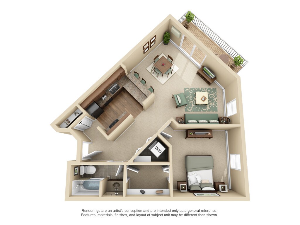 Lake Place Luxury Apartments & Townhomes in Eden Prairie, MN