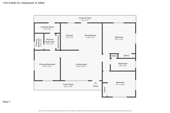 1141 N 66 Terrace, Unit 411 in Hollywood, FL - Building Photo - Building Photo