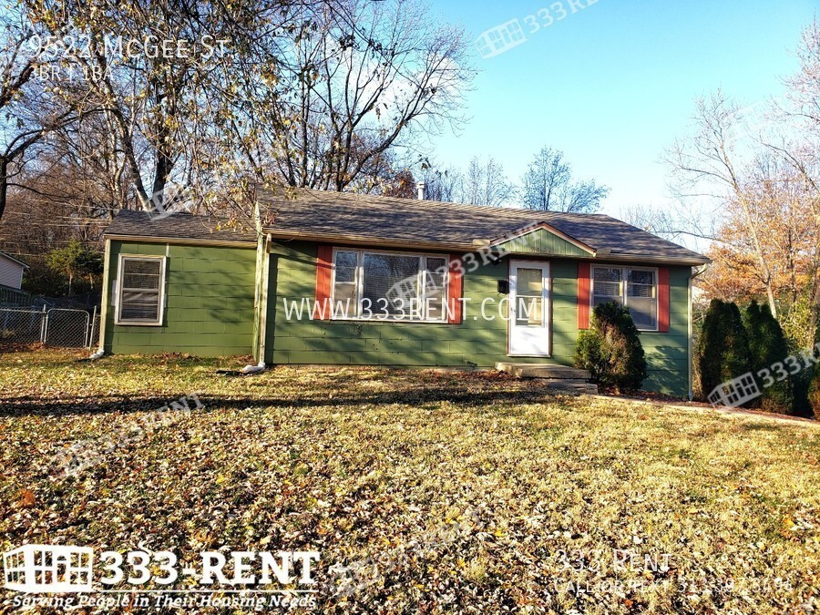 9522 McGee St in Kansas City, MO - Foto de edificio