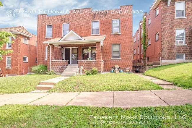 3957 McDonald Ave-Unit -3959 2nd floor in St. Louis, MO - Building Photo - Building Photo