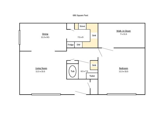 property at 2284 Chapel Hill Rd
