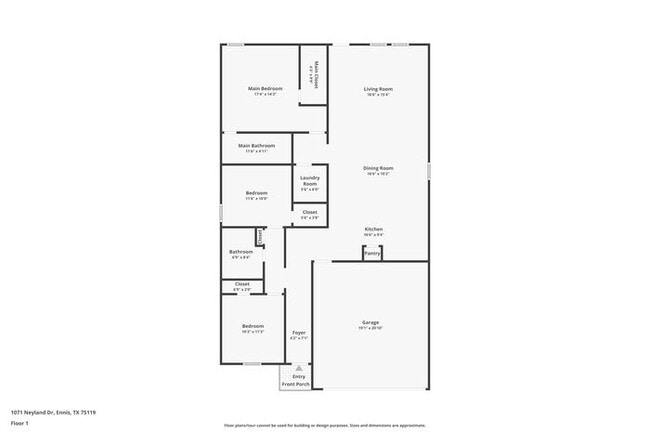 1071 Neyland Dr in Ennis, TX - Building Photo - Building Photo