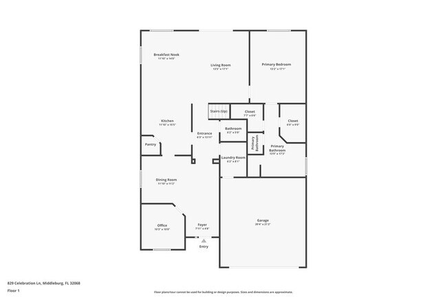 829 Celebration Lane in Middleburg, FL - Foto de edificio - Building Photo