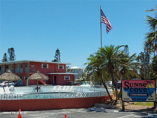 property at 8565 W Gulf Blvd