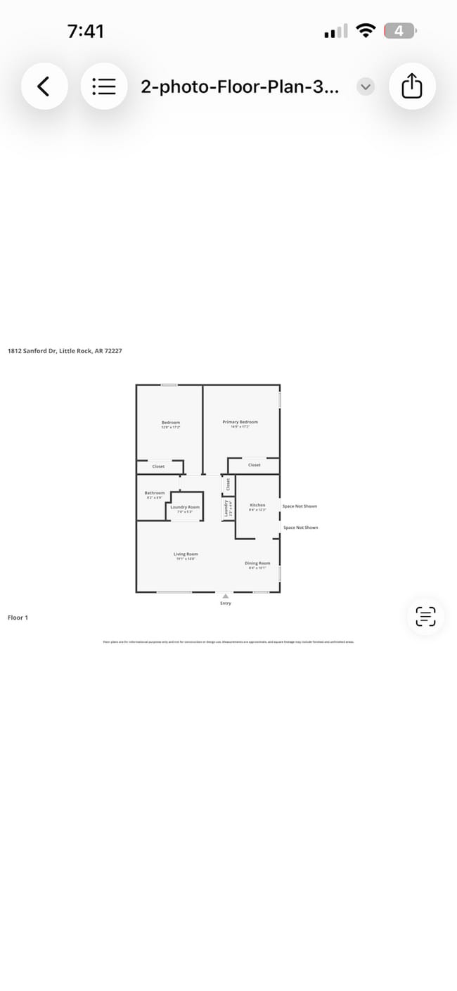 property at 1812 Sanford Dr