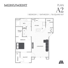 Monument Chandler in Chandler, AZ - Building Photo - Floor Plan