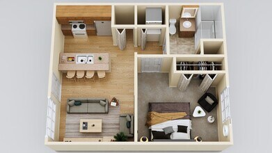 McCarty Place Apartments in Lafayette, IN - Foto de edificio - Floor Plan