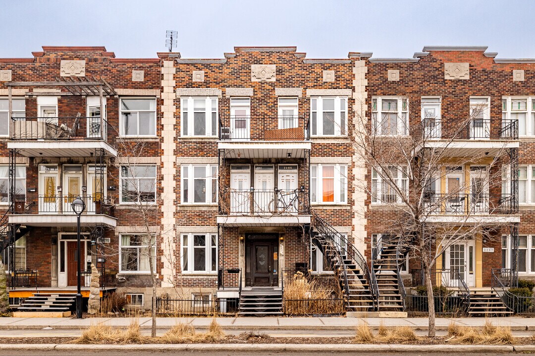 2279-2285 Rachel St E in Montréal, QC - Building Photo