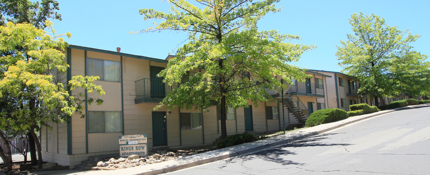 Kings Row Apartments in Reno, NV - Foto de edificio