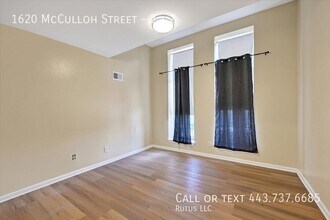 1620 McCulloh St in Baltimore, MD - Building Photo - Building Photo