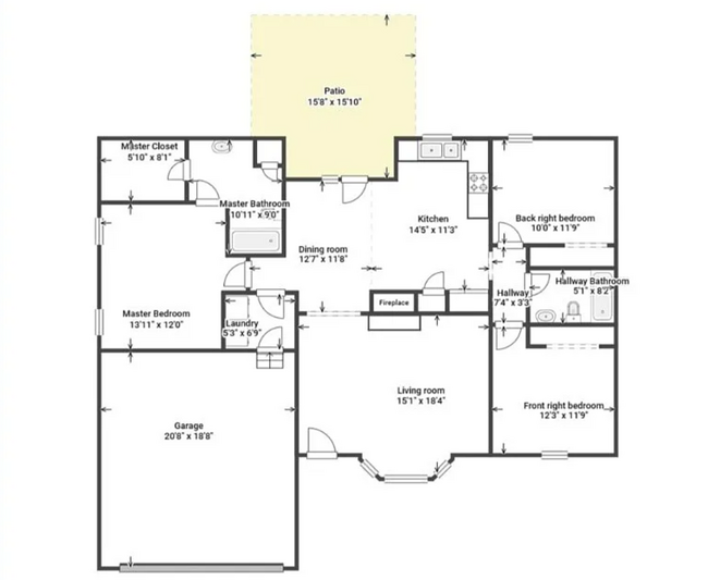 1768 Butternut Dr in Clarksville, TN - Foto de edificio - Building Photo