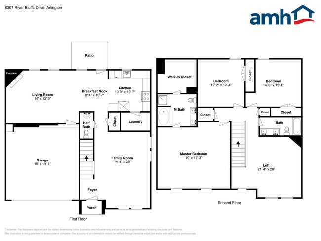 8307 River Bluffs Dr in Arlington, TX - Foto de edificio - Building Photo