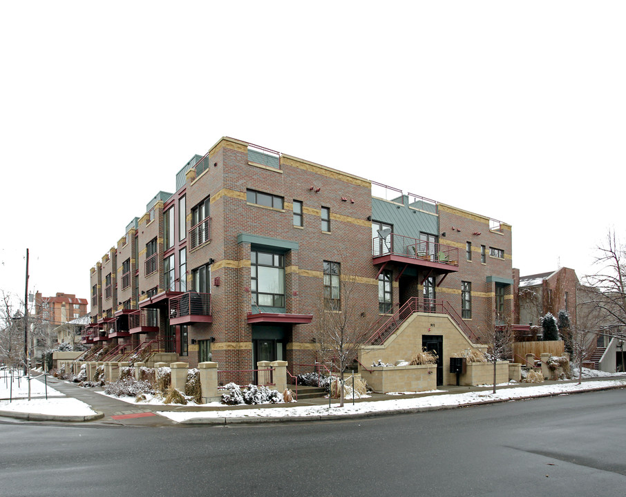 Washington Street Townhomes in Denver, CO - Foto de edificio