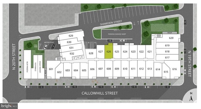 property at 1901 Callowhill St