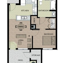 Cinnamon Villas in Lemoore, CA - Foto de edificio - Floor Plan