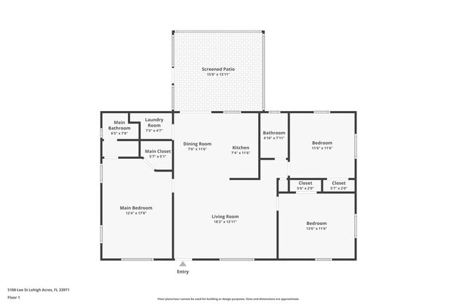 5100 Lee St in Lehigh Acres, FL - Foto de edificio - Building Photo