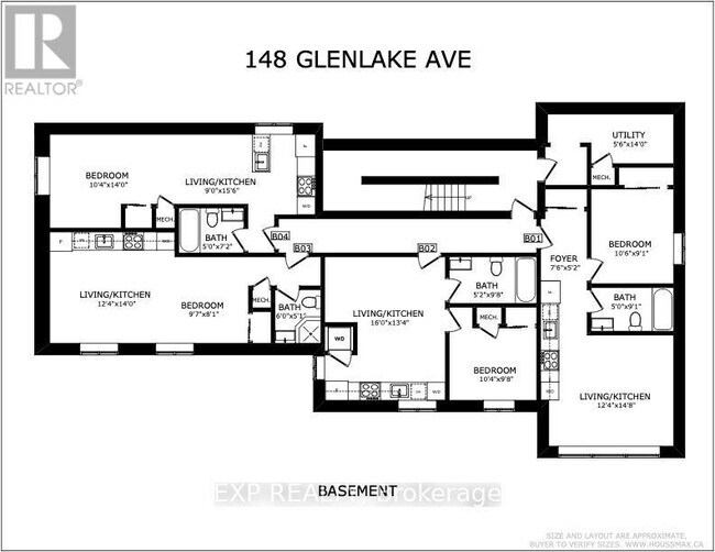 148-148 Glenlake Ave in Toronto, ON - Building Photo - Building Photo