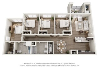 The Janson in Del Valle, TX - Building Photo - Floor Plan