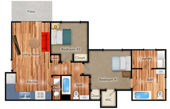 Summit Pointe Apartments in Lawrenceburg, IN - Building Photo - Floor Plan