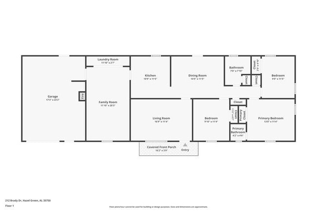 212 Brady Dr in Hazel Green, AL - Building Photo - Building Photo