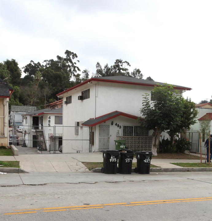 483 Solano Ave in Los Angeles, CA - Building Photo