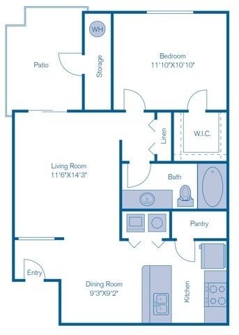 Calista in Scottsdale, AZ - Foto de edificio - Floor Plan