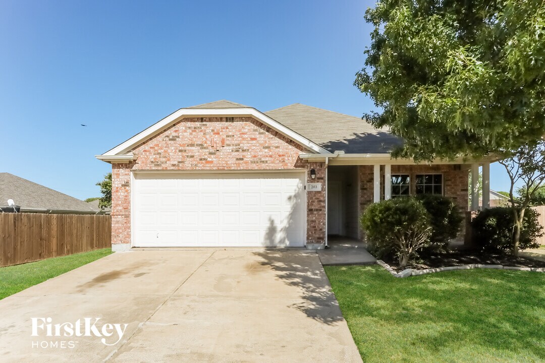 203 Bear Trail in Waxahachie, TX - Foto de edificio