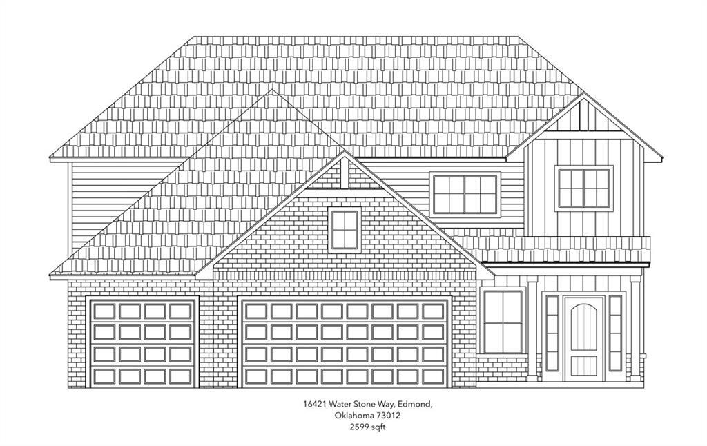 16421 Water Stone Wy in Edmond, OK - Building Photo