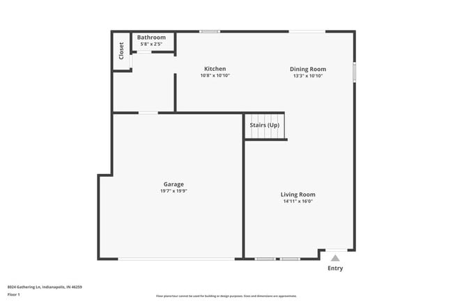 8024 Gathering Ln in Indianapolis, IN - Foto de edificio - Building Photo