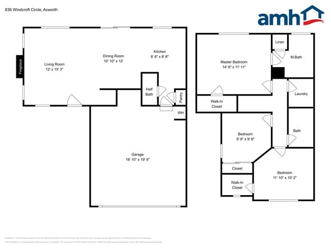 836 Windcroft Cir NW in Acworth, GA - Building Photo - Building Photo