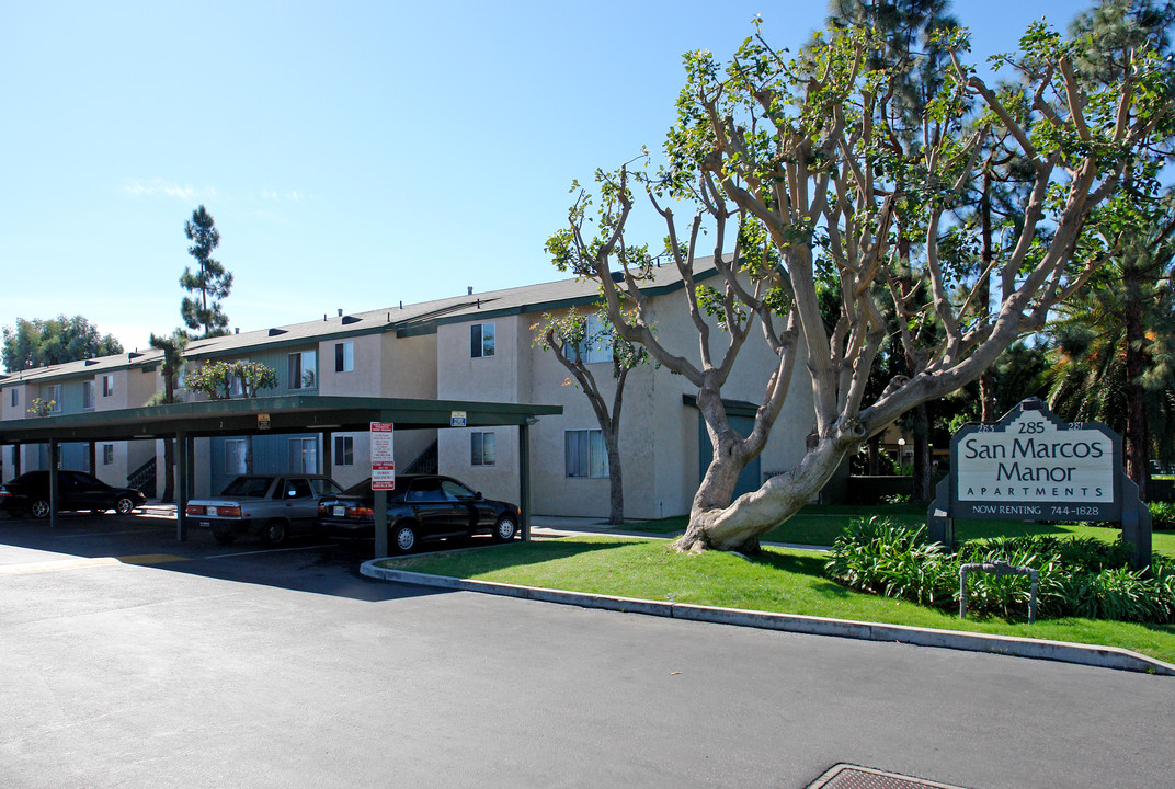 San Marcos Manor Apartments in San Marcos, CA - Building Photo