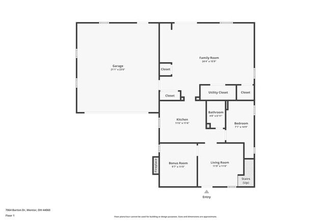 7064 Barton Dr in Mentor, OH - Foto de edificio - Building Photo