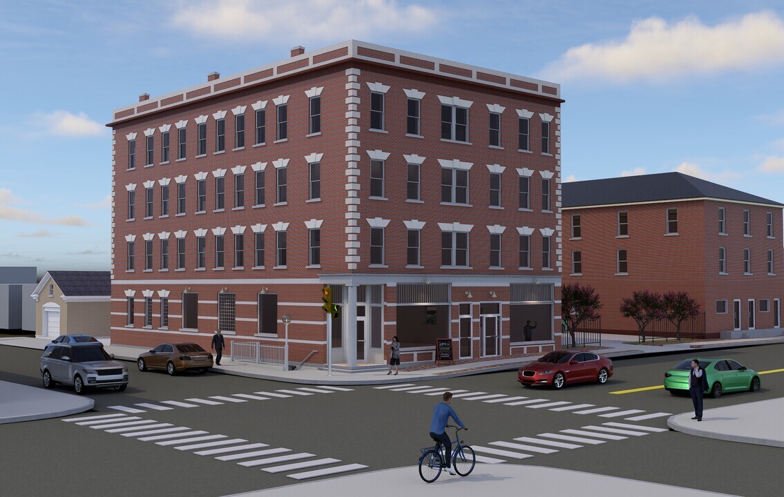 Pozzi Place in Syracuse, NY - Foto de edificio