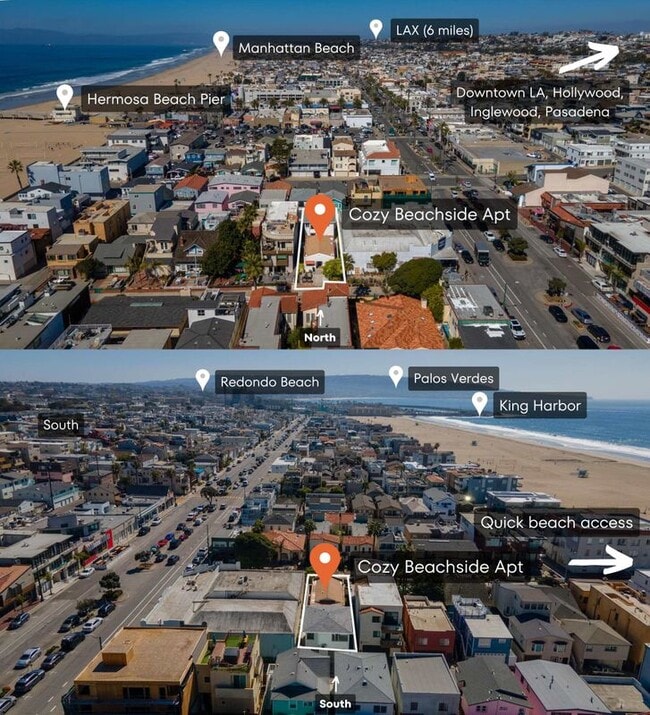 58 10th Ct in Hermosa Beach, CA - Foto de edificio - Building Photo