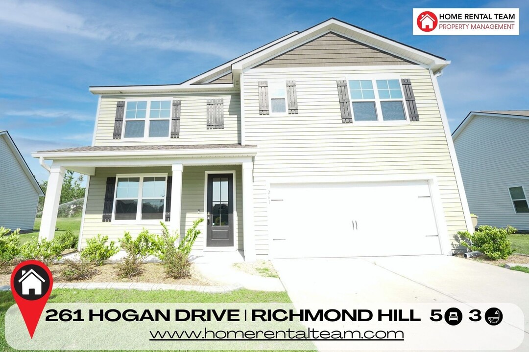 261 Hogan Dr in Richmond Hill, GA - Building Photo