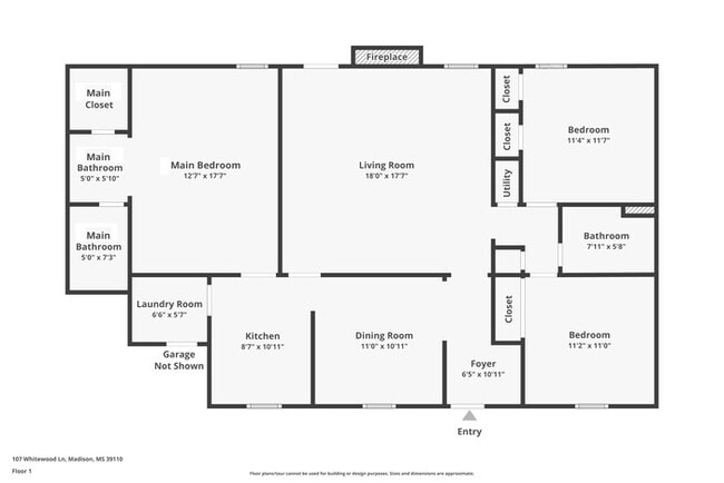 107 Whitewood Ln in Madison, MS - Building Photo - Building Photo