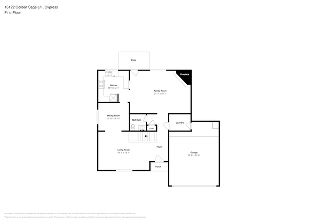 16122 Golden Sage Ln in Cypress, TX - Building Photo - Building Photo